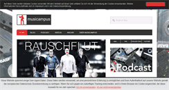 Desktop Screenshot of musicampus.de